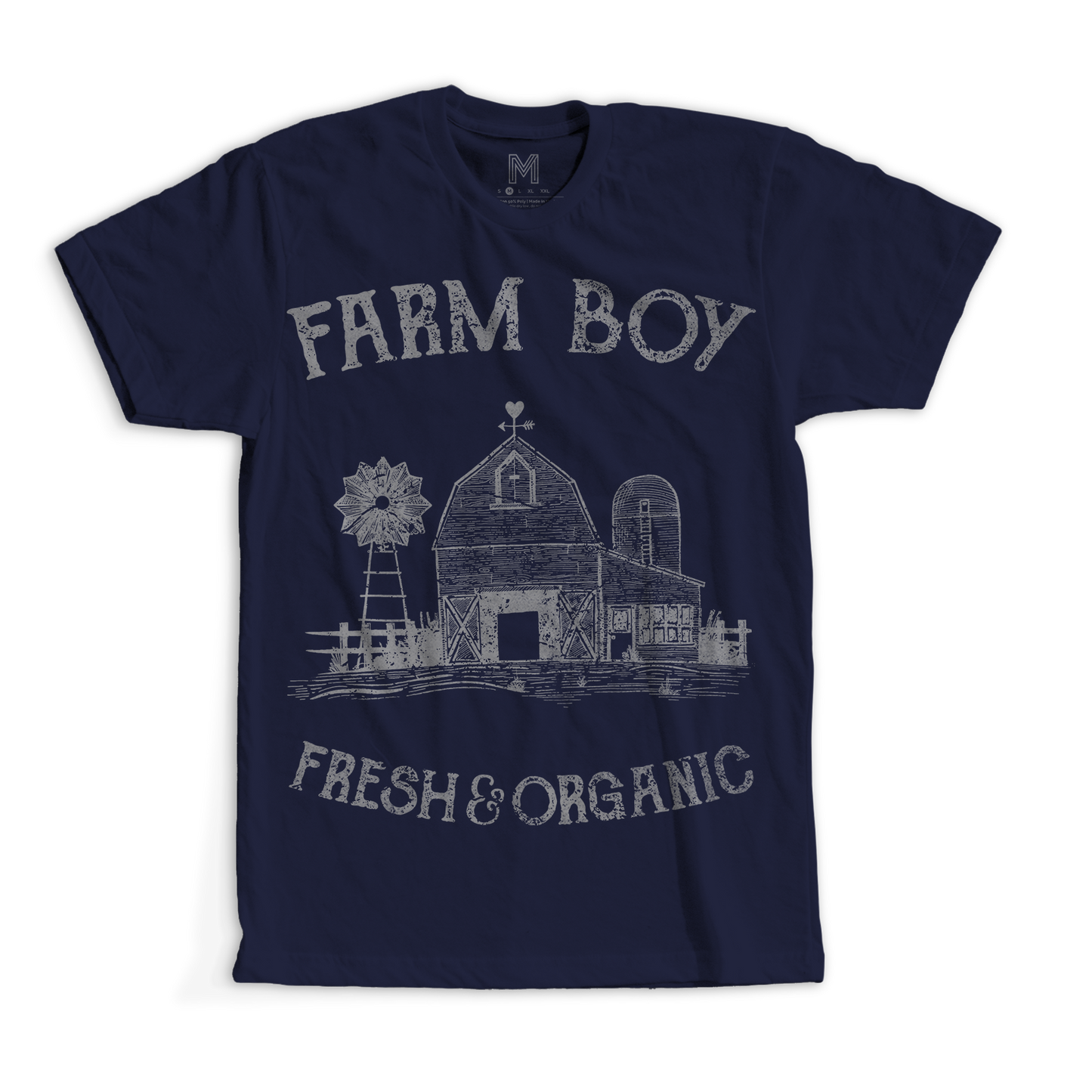 Retro - Short Sleeves Blue