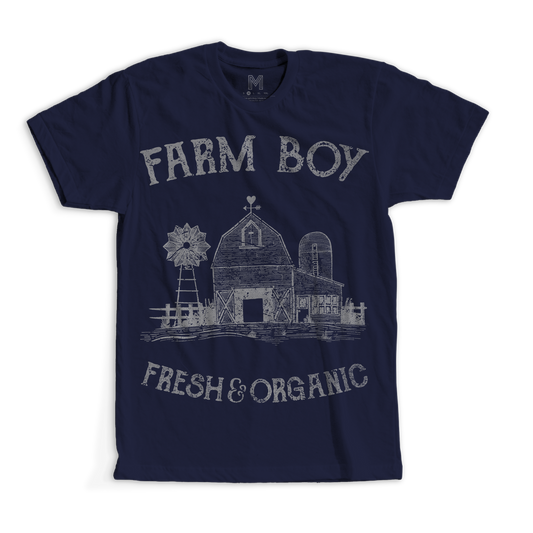 Retro - Short Sleeves Blue